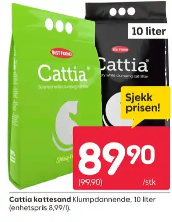Rusta Best friend kattesand tilbud