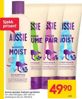 Rusta Aussie shampoo tilbud