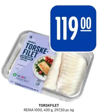 Rema 1000 Rema 1000 torskefilet tilbud