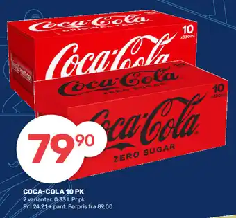 Matkroken COCA-COLA 10 PK tilbud