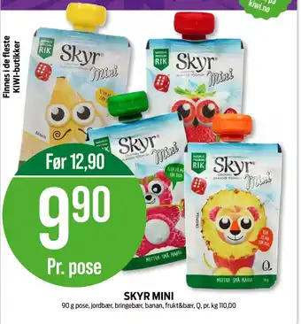 Kiwi SKYR MINI tilbud