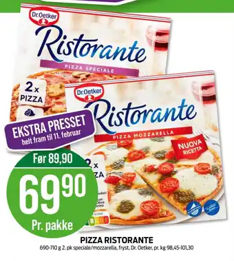 Kiwi PIZZA RISTORANTE tilbud