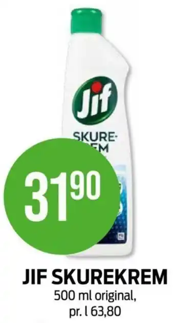 Kiwi JIF SKUREKREM tilbud