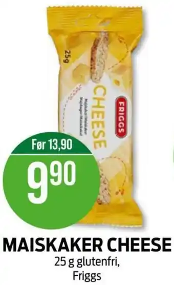 Kiwi MAISKAKER CHEESE tilbud