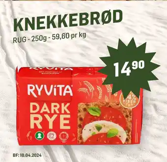 Holdbart KNEKKEBRØD tilbud