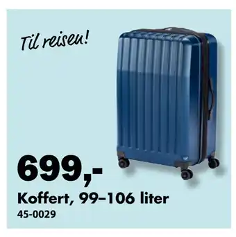 Koffert, 99–106 liter