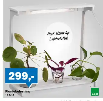 Biltema Plantebelysning tilbud
