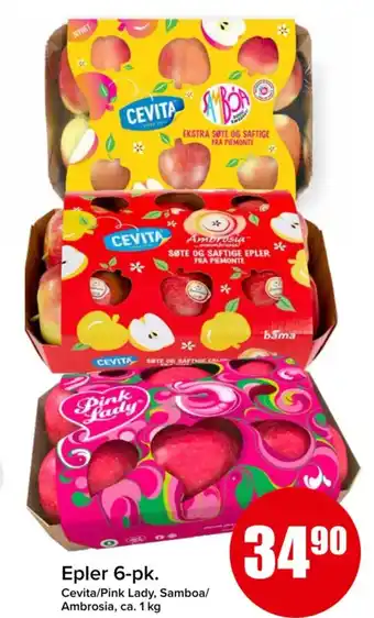 Spar Epler 6-pk. tilbud