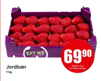 Spar Jordbær tilbud