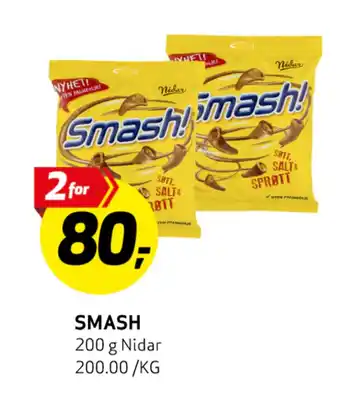 Bunnpris SMASH tilbud