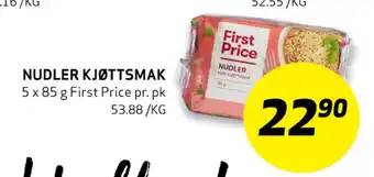 Bunnpris Nudler Kjøttsmak tilbud