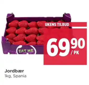 Meny Eat me jordbær tilbud