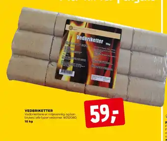 jem & fix VEDBRIKETTER tilbud