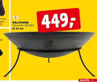 jem & fix BÅLPANNE tilbud