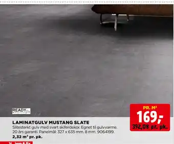 jem & fix LAMINATGULV MUSTANG SLATE tilbud
