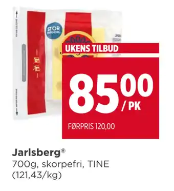 Meny Jarlsberg tilbud