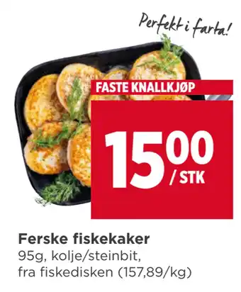 Meny Ferske fiskekaker tilbud