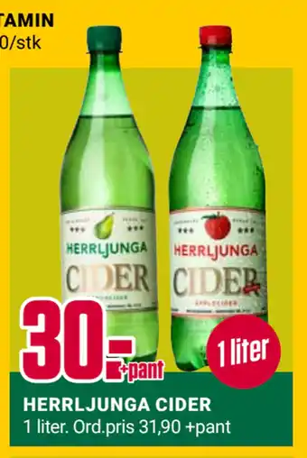 Europris HERRLJUNGA CIDER tilbud