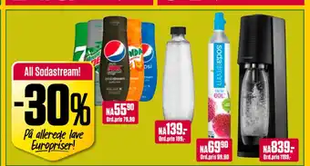 Europris All Sodastream! tilbud