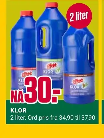 Europris KLOR tilbud