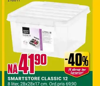 Europris SMARTSTORE CLASSIC 12 tilbud