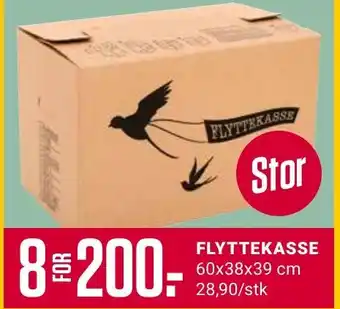 Europris FLYTTEKASSE tilbud