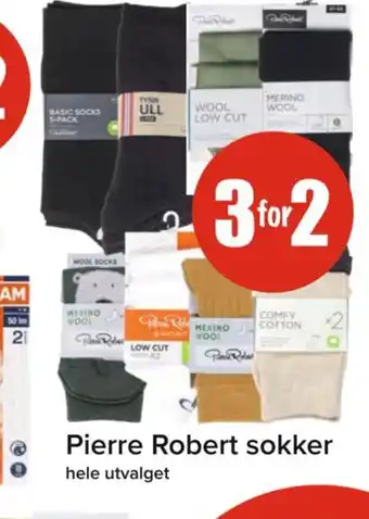 Spar Pierre Robert sokker hele utvalget tilbud