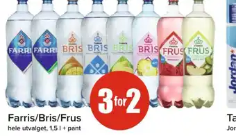 Spar Farris/Bris/Frus tilbud