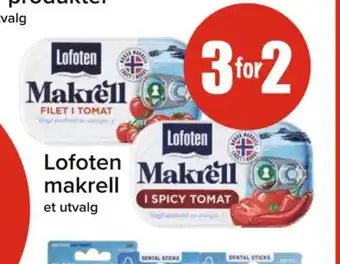 Spar Lofoten Makrell tilbud