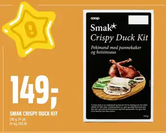 Coop Obs SMAK CRISPY DUCK KIT tilbud