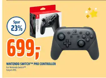 Coop Obs NINTENDO SWITCH PRO CONTROLLER tilbud