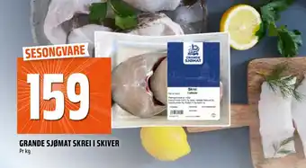 Coop Obs GRANDE SJØMAT SKREI I SKIVER tilbud