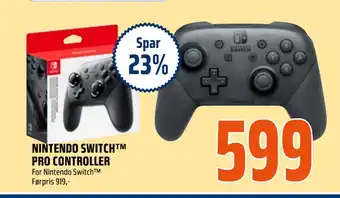 Coop Obs NINTENDO SWITCH PRO CONTROLLER tilbud