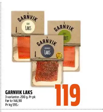 Coop Obs GARNVIK LAKS tilbud