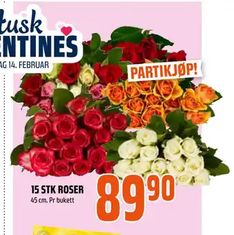Coop Obs 15 STK ROSER tilbud