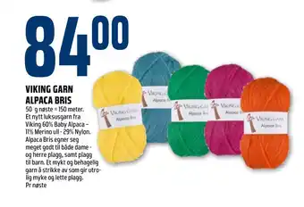 Coop Obs VIKING GARN ALPACA BRIS tilbud