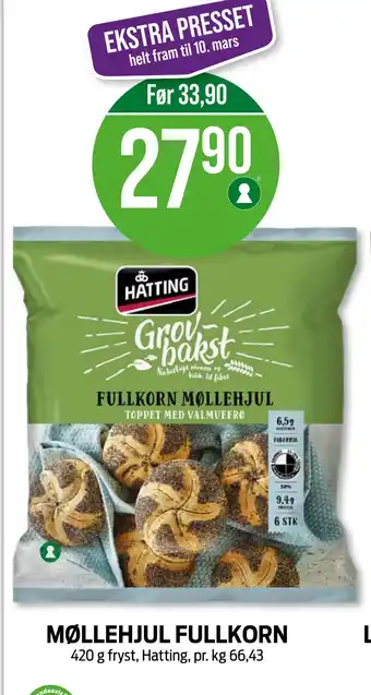 MØLLEHJUL FULLKORN
