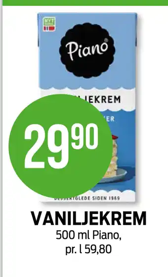 Kiwi VANILJEKREM tilbud