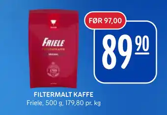 Rema 1000 FILTERMALT KAFFE tilbud