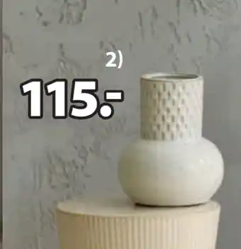 JYSK INGBERT VASE tilbud