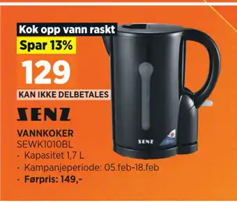 POWER VANNKOKER tilbud