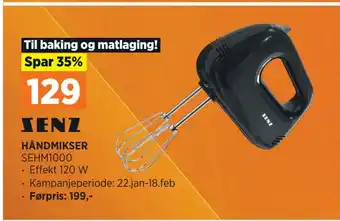 POWER HÅNDMIKSER tilbud