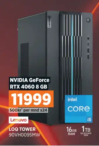 POWER NVIDIA GeForce RTX 4060 8 GB tilbud