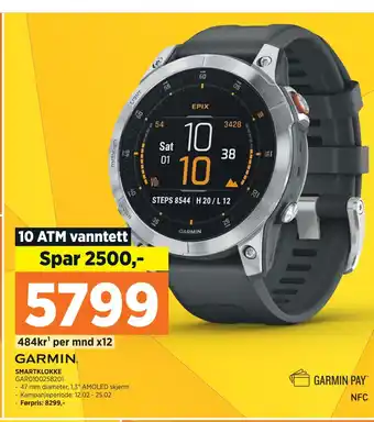 POWER SMARTKLOKKE tilbud