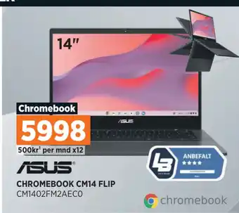 POWER CHROMEBOOK CM14 FLIP tilbud