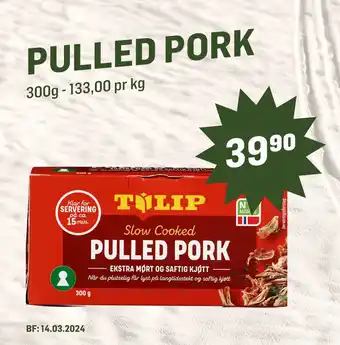 Holdbart PULLED PORK tilbud