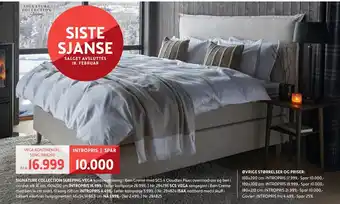 Bohus SIGNATURE COLLECTION SLEEPING VEGA tilbud