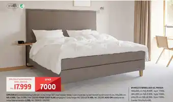 Bohus DIPLOMAT KONTINENTAL SENG 150X200 tilbud