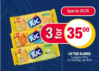 Coop Extra LU TUC KJEKS tilbud
