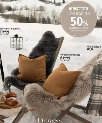 Nille LAMMESKINN tilbud